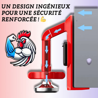 Alarme Portable et Verrou Polyvalent pour Maison et Voyage | Sécurité Anti-Vol